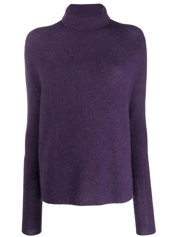 Christian Wijnants Turtle Neck Jumper - Purple