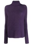 Christian Wijnants Turtle Neck Jumper - Purple