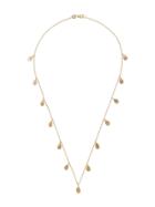 Jagga 'petal Drop' Pendant Necklace - Metallic