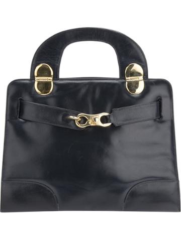 Celine Vintage Clasp Detail Tote
