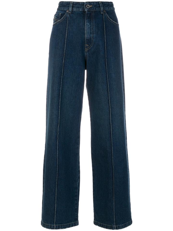 Diesel Black Gold Flared Jeans - Blue