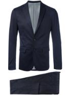 Dsquared2 Capri Two-piece Suit, Men's, Size: 50, Blue, Cotton/polyester/spandex/elastane