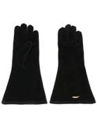 Undercover Panelled Gloves - Black