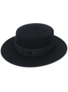 Maison Michel Kiki Fedora Hat - Black