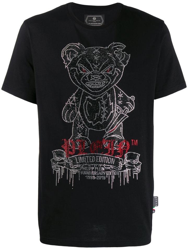 Philipp Plein Platinum Teddy Bear T-shirt - Black