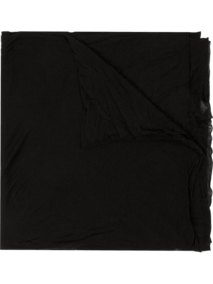 Faliero Sarti Lightweight Scarf, Adult Unisex, Black, Modal