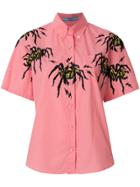 Prada Spider Print Shirt - Pink & Purple