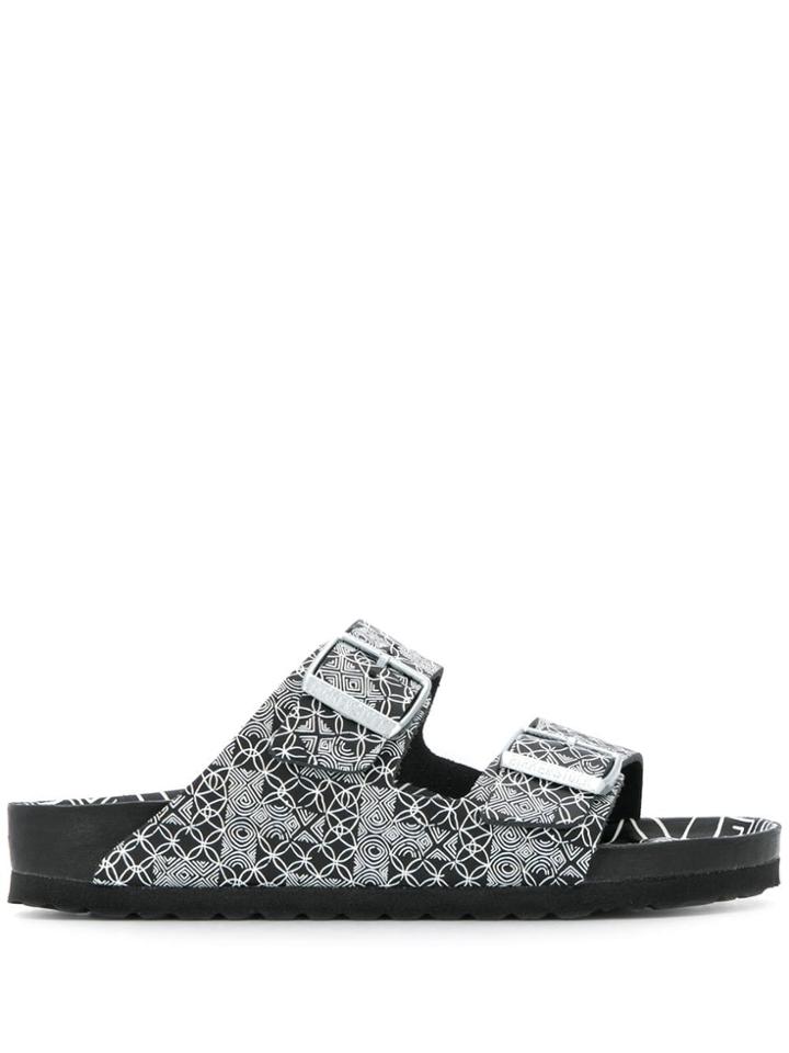 Birkenstock Arizona Optic Print Sandals - Black