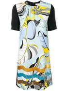 Emilio Pucci Frida Print Sequin Embroidered Mini Dress - White