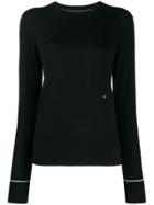 Calvin Klein Slim-fit Jumper - Black