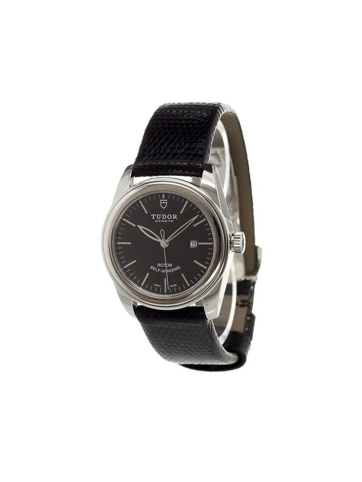 Tudor 'glamour Date' Analog Watch, Women's