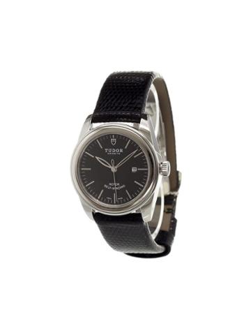 Tudor 'glamour Date' Analog Watch, Women's