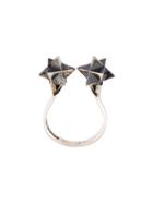 John Brevard Mini 'tetra' Adjustable Ring, Women's, Metallic