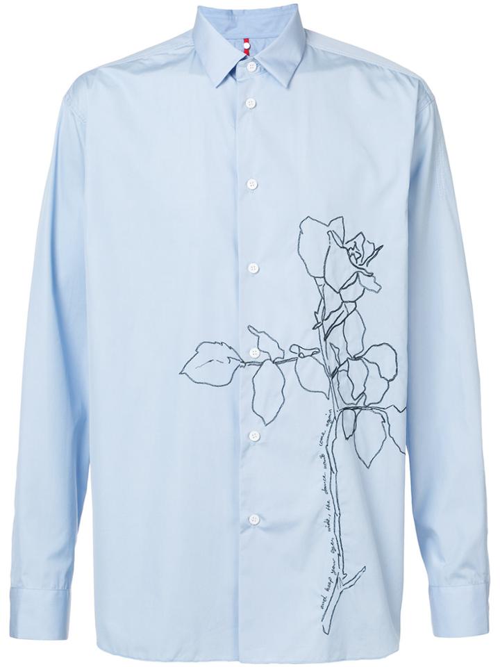 Oamc Light Shirt - Blue
