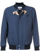 Loewe Toggle Bomber Jacket - Blue