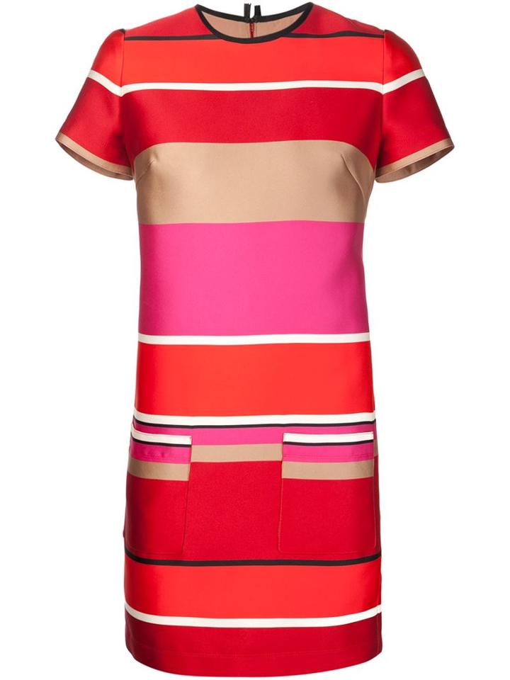 Lanvin Candy Stripe Shift Dress