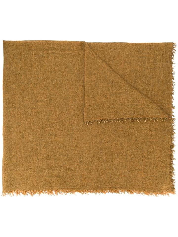 Faliero Sarti Textured Fringe Scarf - Neutrals