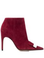 Sergio Rossi Sr1 Ankle Boots - Red