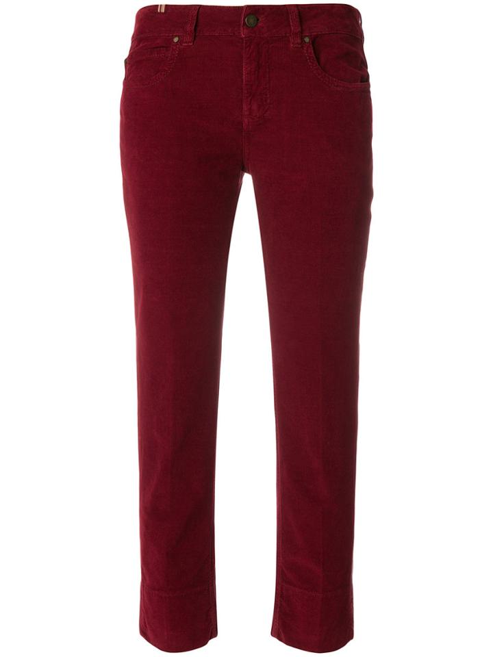 Notify Straight Leg Jeans - Red