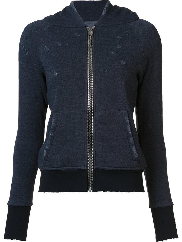 Rta 'estelle' Hoodie, Women's, Size: Xs, Blue, Cotton/polyester/rayon