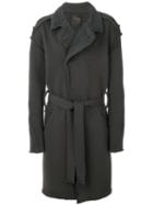 Lost & Found Ria Dunn - Modified Coat - Men - Polyamide/viscose/angora/wool - S, Grey, Polyamide/viscose/angora/wool
