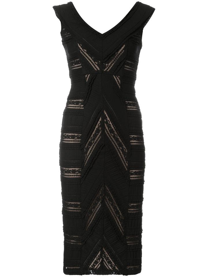 Cinq A Sept - Aveline Dress - Women - Cotton/nylon/polyester/spandex/elastane - 8, Black, Cotton/nylon/polyester/spandex/elastane