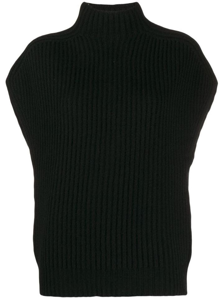 Sofie D'hoore Knitted Sleeveless Top - Black