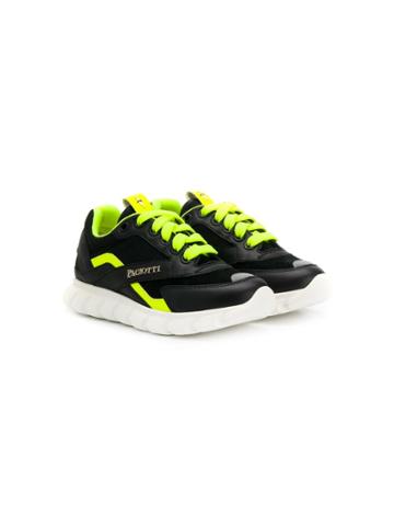 Cesare Paciotti 4us Kids Teen Low Top Sneakers - Black
