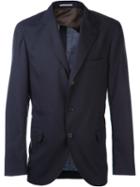 Brunello Cucinelli Travel Jacket, Men's, Size: 50, Blue, Silk/cupro/wool