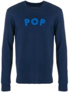 Pop Trading International Logo Sweatshirt - Blue