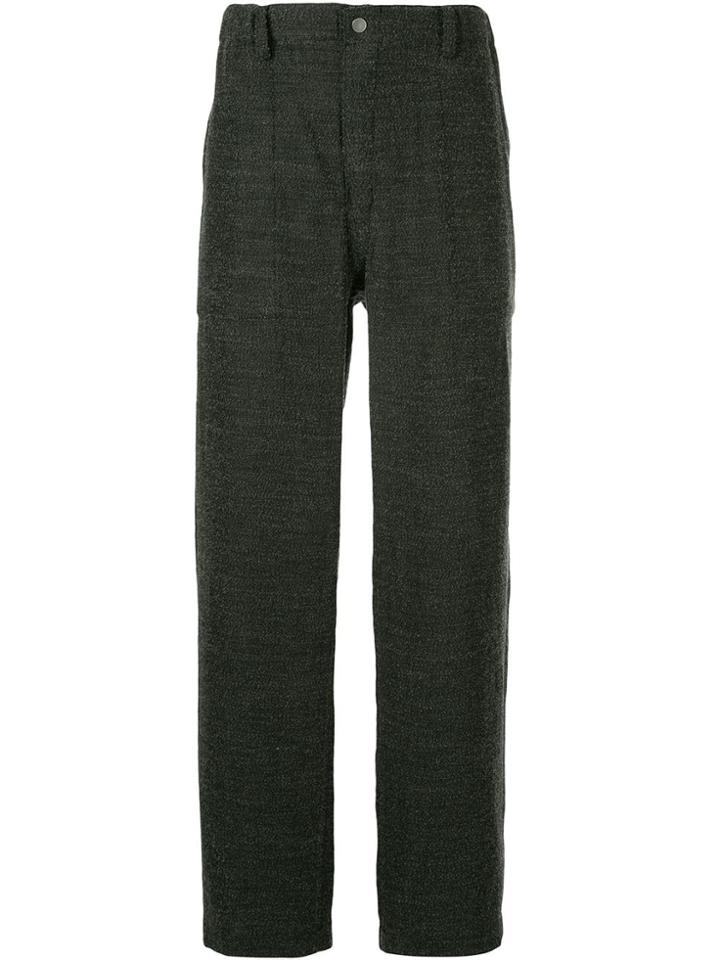 Issey Miyake Men Straight-leg Trousers - Grey