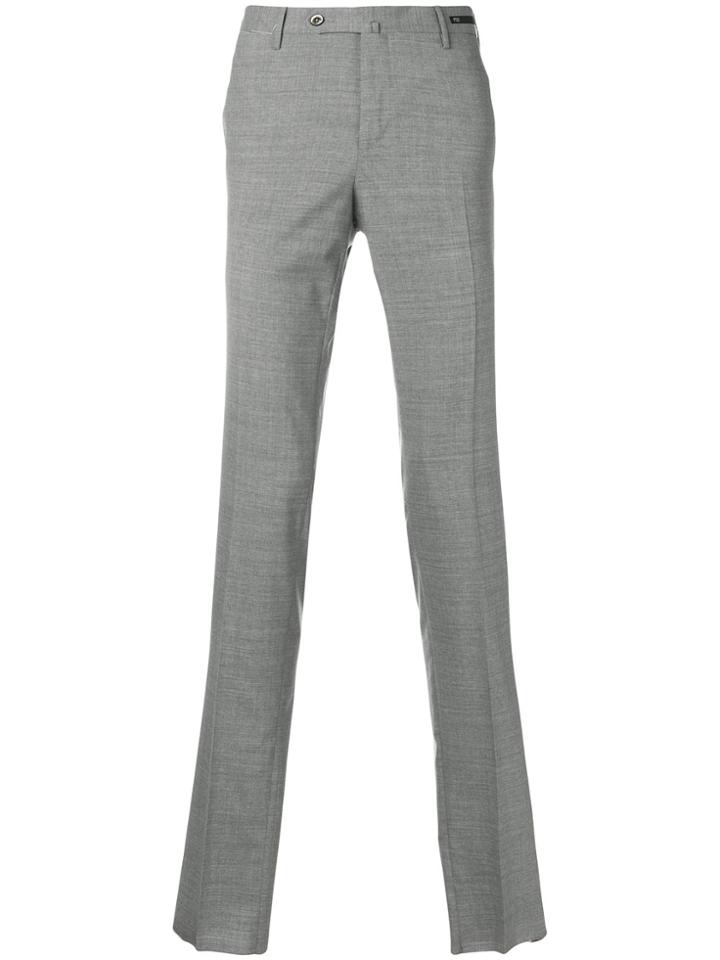 Pt01 Side Fastened Trousers - Grey