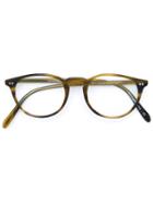 Oliver Peoples Riley-r Glasses, Green, Acetate