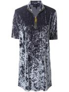 Marc Jacobs Zip Front Dress - Grey