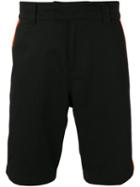 Soulland - Greco Shorts - Men - Cotton/polyester - Xs, Black, Cotton/polyester