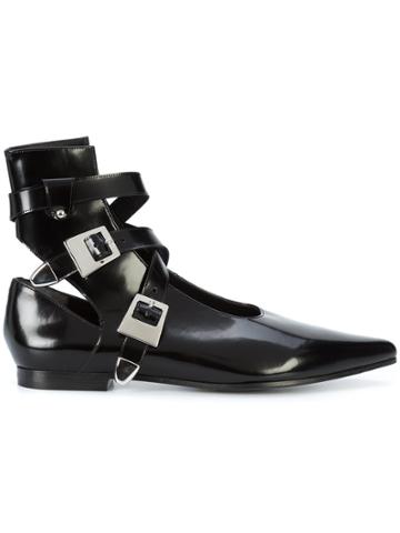 Robert Clergerie Robert Clergerie X Self Portrait Buckled Boots -