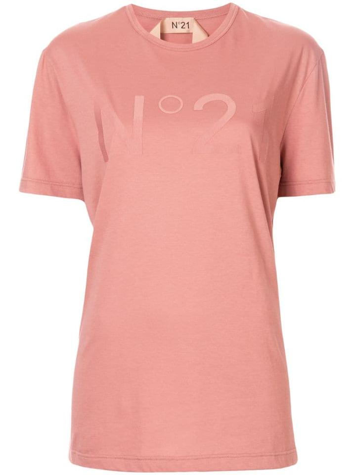 Nº21 Logo Printed T-shirt - Pink