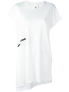 Lost & Found Rooms - Zipped T-shirt - Women - Cotton - M, White, Cotton