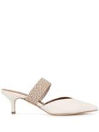 Malone Souliers Maisie Mid-heeled Mules - Neutrals