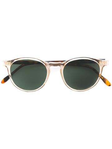 Pantos Paris Round Shaped Sunglasses - Nude & Neutrals