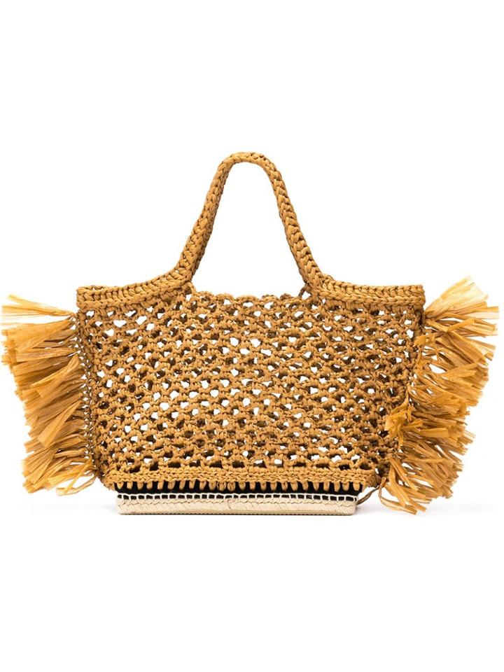 Altuzarra 'espadrille' Rafia Tote Small - Neutrals