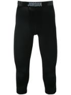 Nike Jordan Cropped Leggings, Men's, Size: Medium, Black