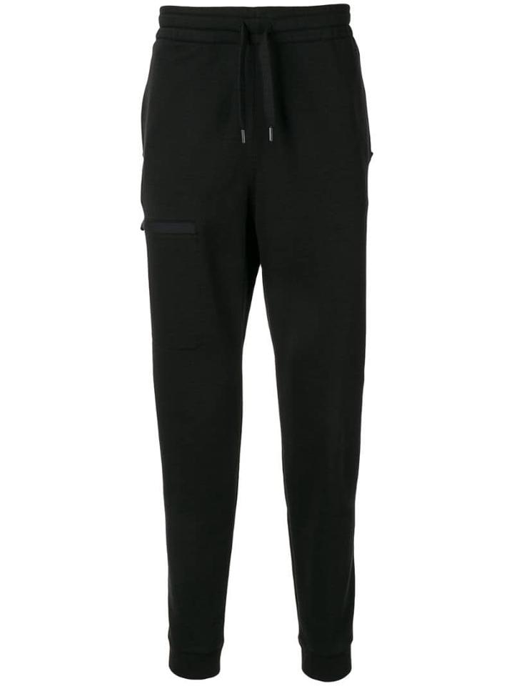 Ermenegildo Zegna Drawstring Track Trousers - Black