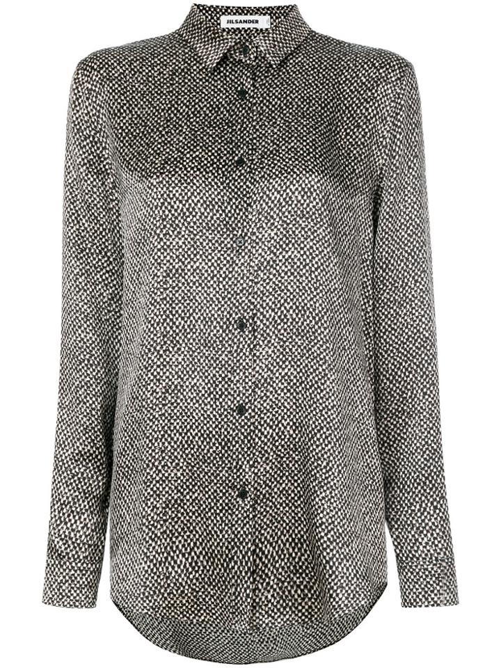 Jil Sander Printed Shirt - Black