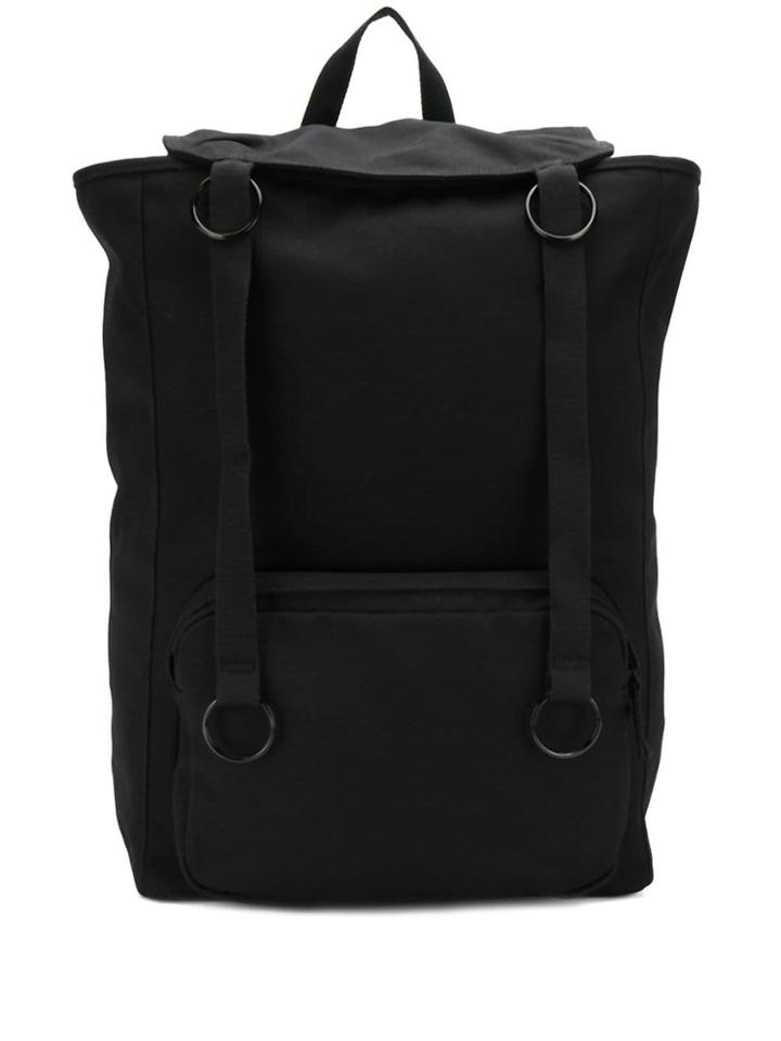 Raf Simons X Eastpack Foldover Top Backpack - Black