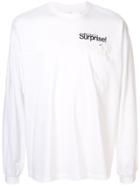 Doublet Slogan Long-sleeve Top - White