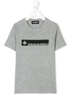 Dsquared2 Kids Logo Printed T-shirt - Grey