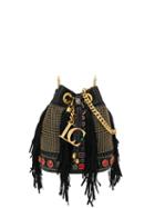 La Carrie Cheope Studded Bag - Black