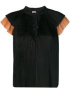 Ulla Johnson Sade Pleated Top - Black