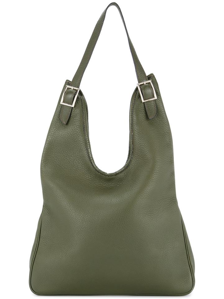 Hermès Vintage Massai Shoulder Bag - Green